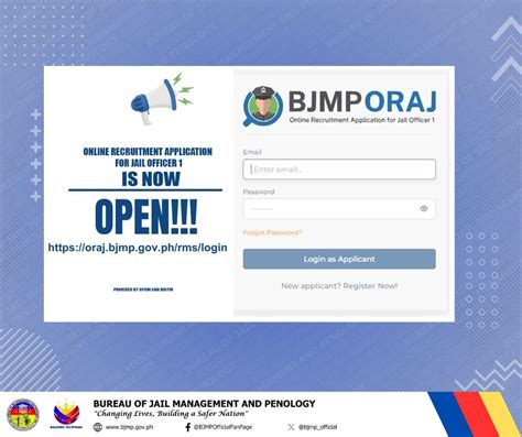 https://oraj.bjmp.gov.ph/rms/login|ARMS .